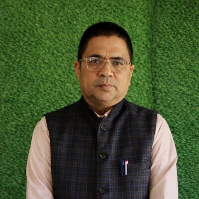 Mr. Rajendra Mehra, Vice Principal of Kheema Bisht Inter College